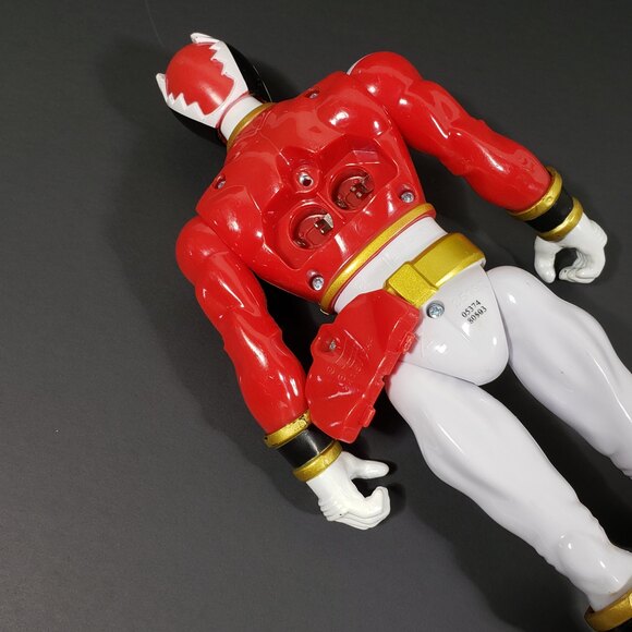 Megaforce Power Ranger Red Action Figure Toy Deluxe SFX Mega 35192 10” - Picture 7 of 7
